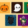 Spoopy cute Halloween illustrations