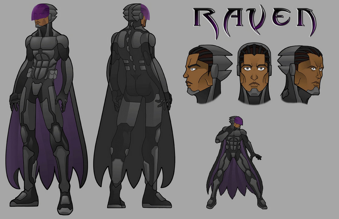 Raven Character R3 RAVEN - Concept by Remortal on DeviantArt