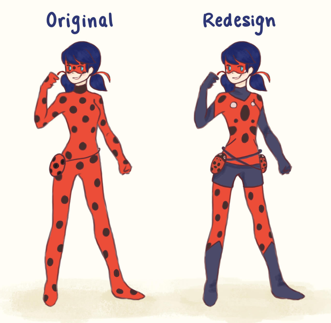 Ladybug First Design Ladybug Redesign by 10-52 on DeviantArt