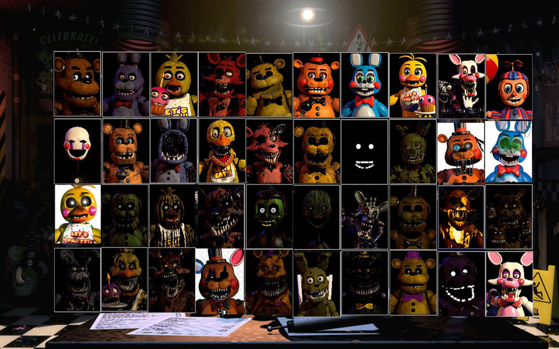 fnaf ultimate custom night deluxe by CastilloWorldluis on DeviantArt