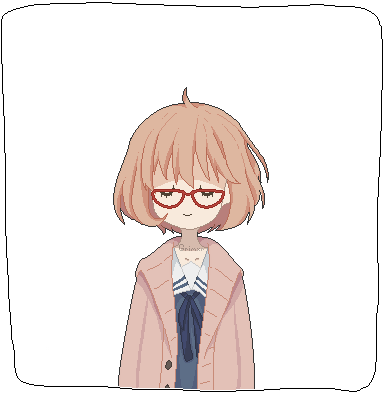 Kyoukai no Kanata ~ Mirai Kuriyama by DarkMaza on DeviantArt