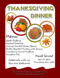 Thanksgiving Flyer