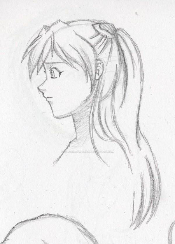 Asuka in Pencil  -  Evangelion