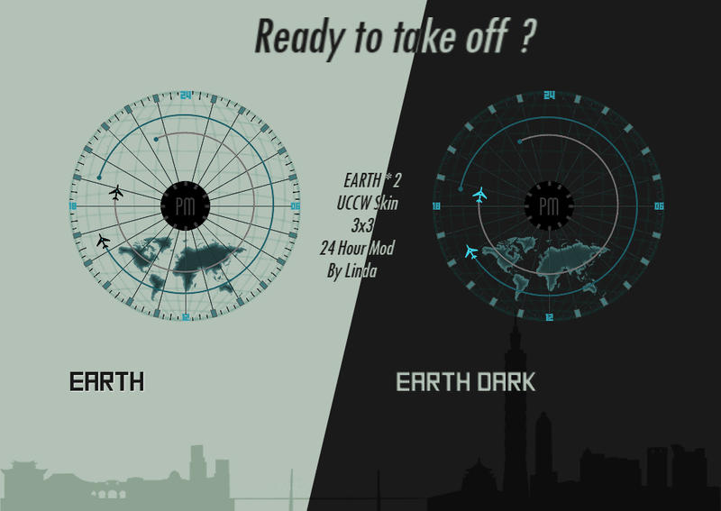 My first work ... Earth UCCW Skin