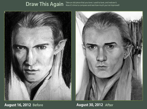 Draw this again - Legolas