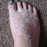 henna foot