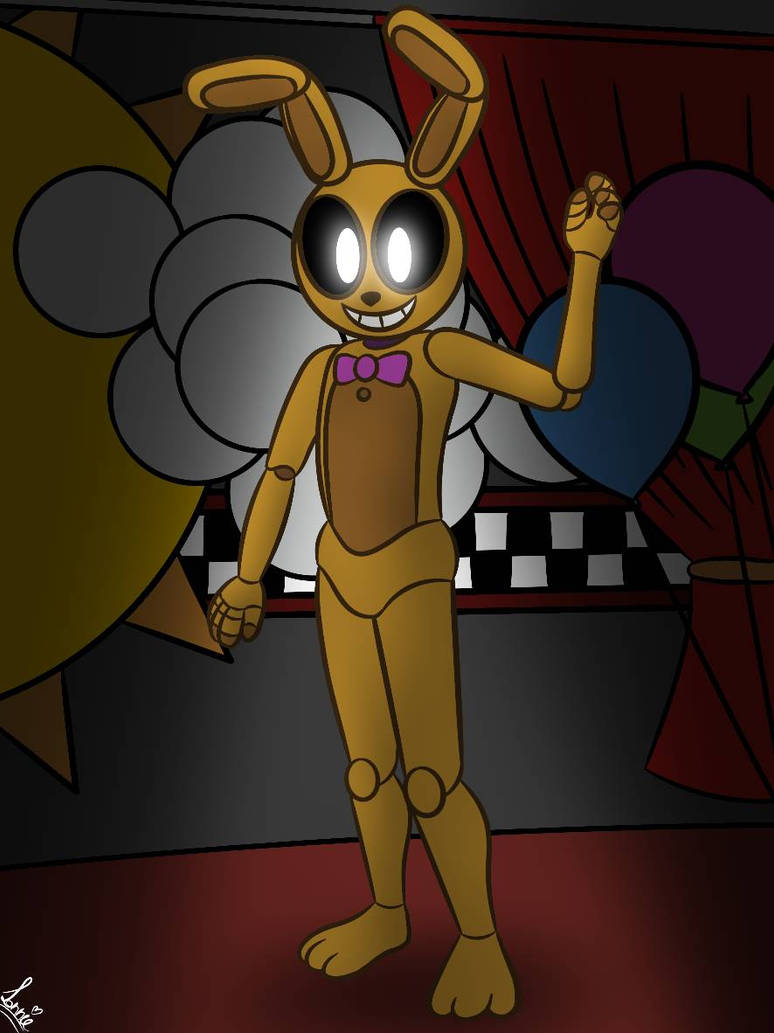 Springbonnie Suit Getting Spring Locks Springbonnie suit by GreenLoonie on DeviantArt