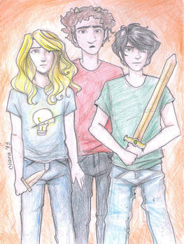 Percy, Annabeth and Grover