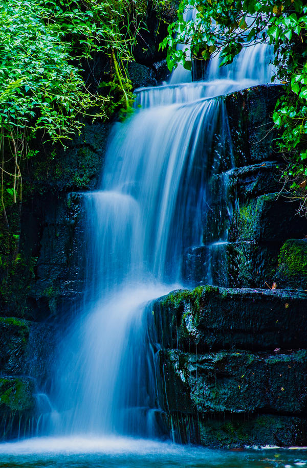 Penllergaer Waterfall IV by DavidCraigEllis on DeviantArt