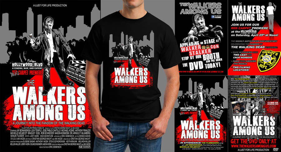 The Walkers Among Us - Red Carpet Merch by siebo7