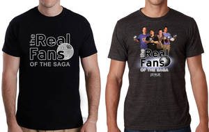 The Real Fans of the Saga - t-shirt designs