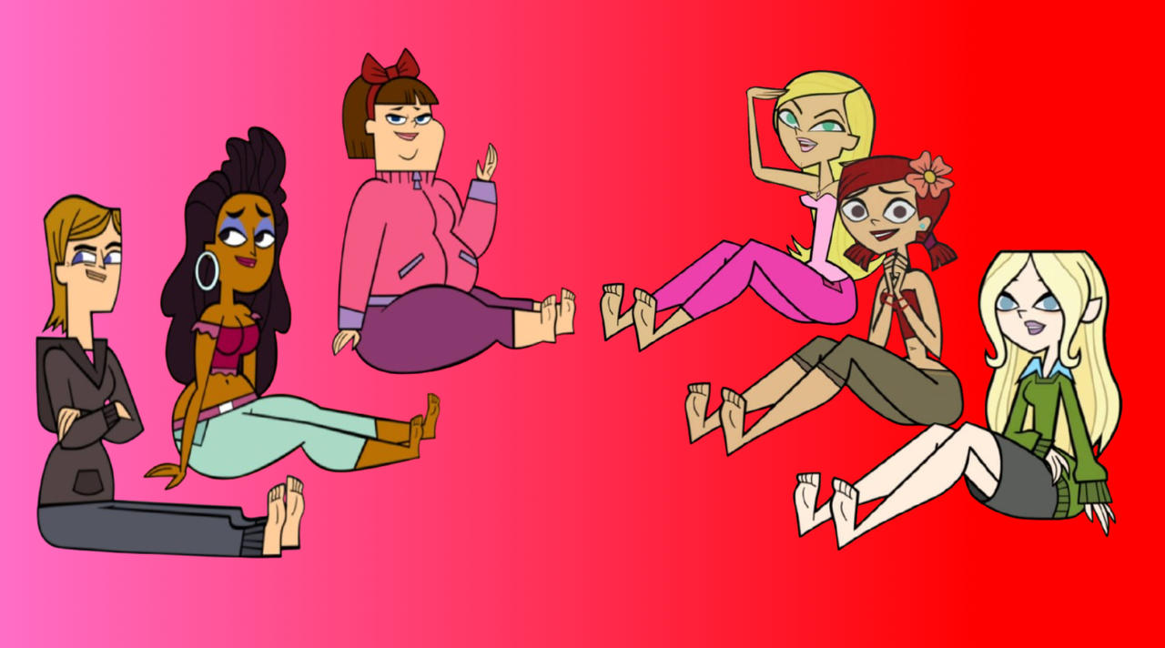 Total Drama ROTI Girls Silly Soles by friend519 on DeviantArt