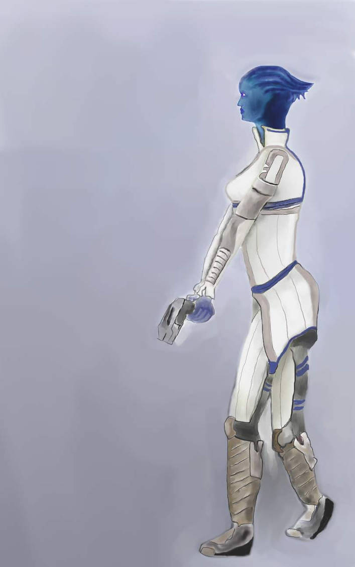 Liara ME3 Work in Progress by DMC5X2 on DeviantArt