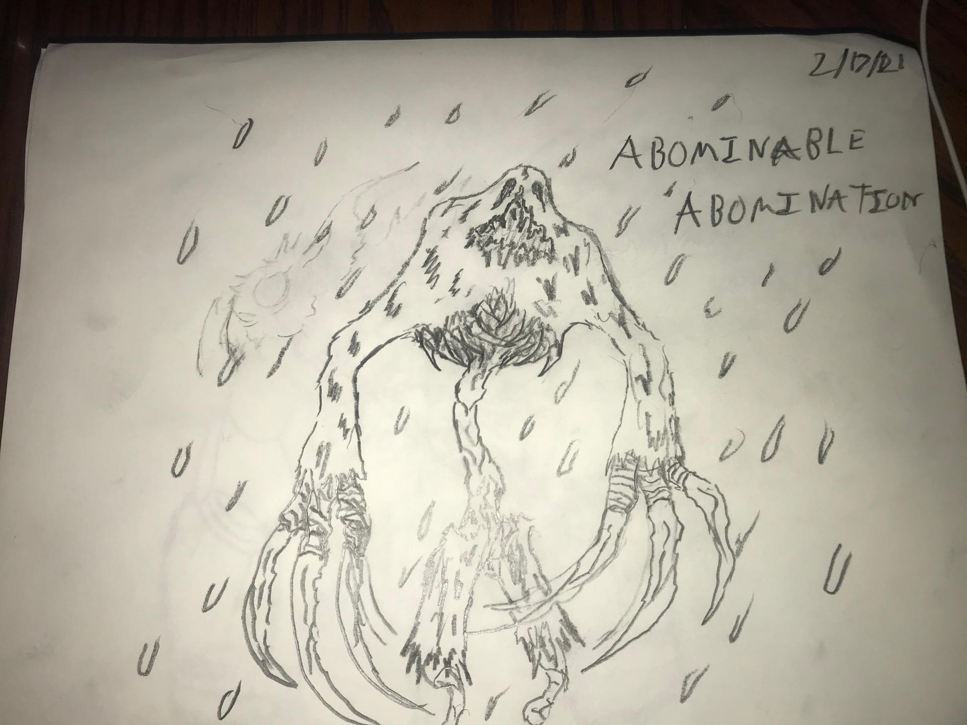 Strange Entities: Abominable Abomination by CreaturesandMonsters on ...