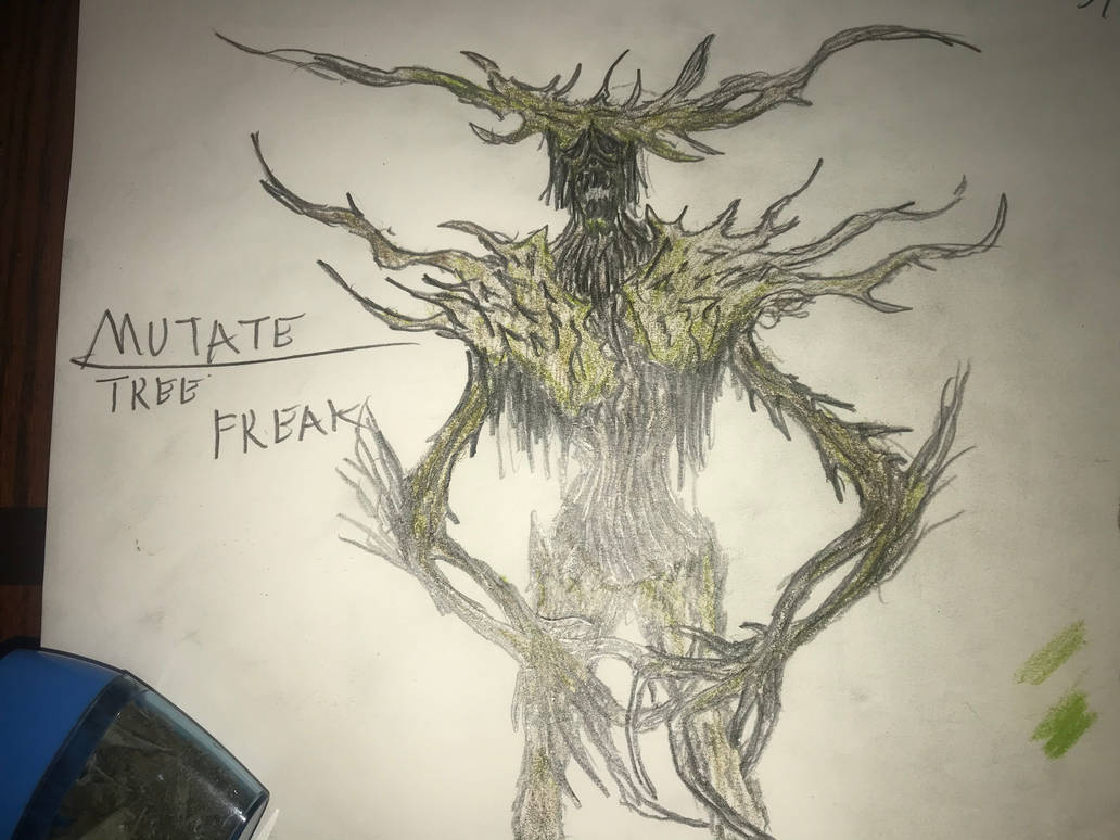 Mutate: Tree Freak by CreaturesandMonsters on DeviantArt