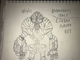Dangerous Space: Cordax Army Bot