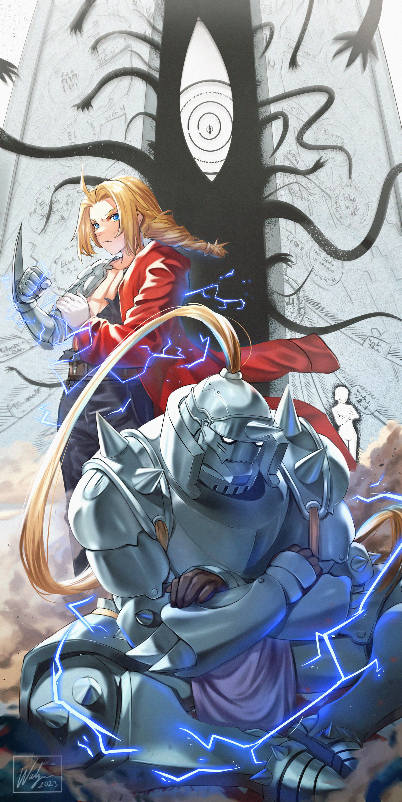 FMA Official Art on X: Anime: Fullmetal Alchemist Brotherhood