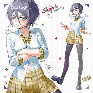 Rukia Schoolgirl