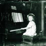 Katie on the piano