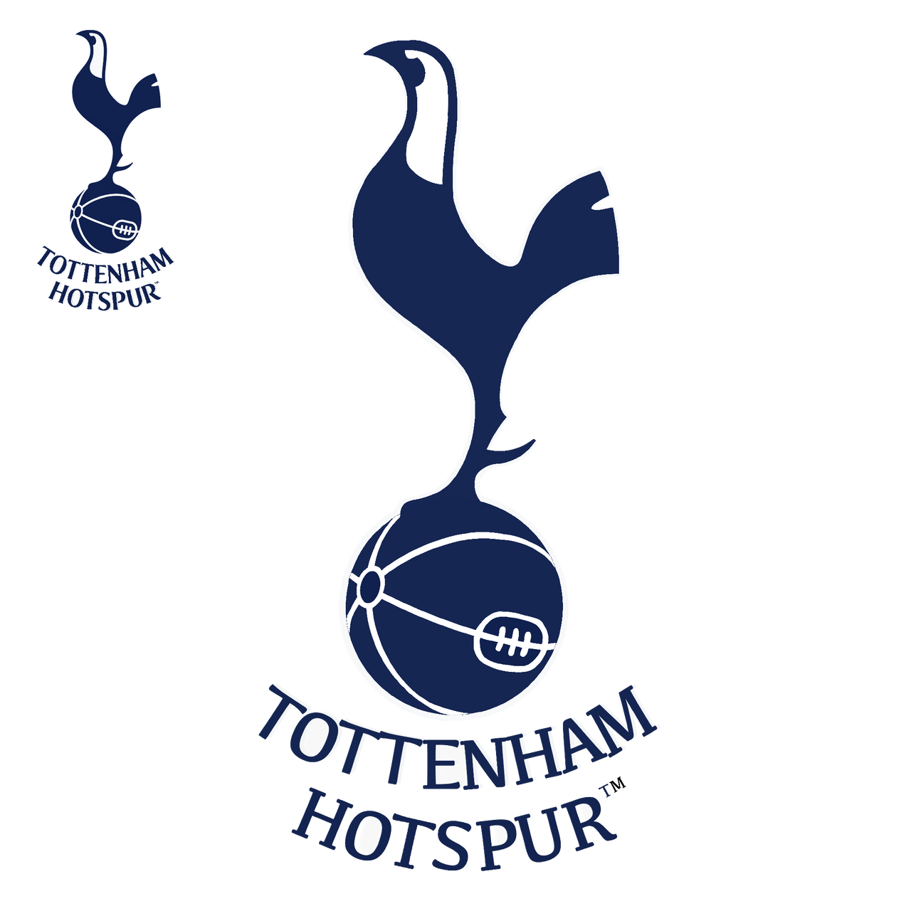Borsone Ufficiale Tottenham Hotspur FC - Flash Design, Blu, Licenza Ufficiale - Foto 2