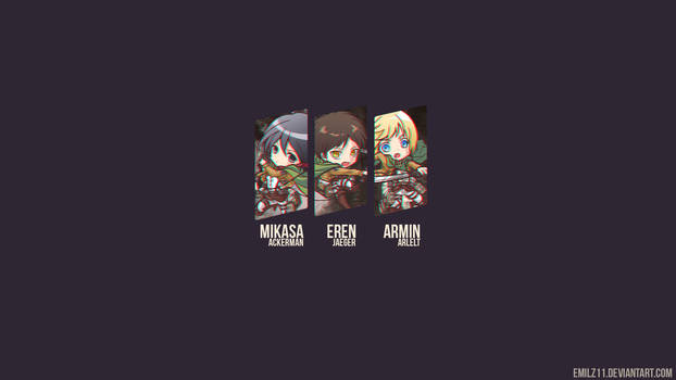 Simple Shingeki No Kyojin Walpaper