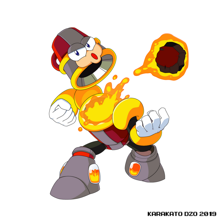 Thermo Man (Mega Man Rock Force) by KarakatoDzo on DeviantArt