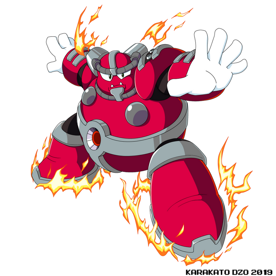 Flare Man (Mega Man Rock Force) by KarakatoDzo on DeviantArt
