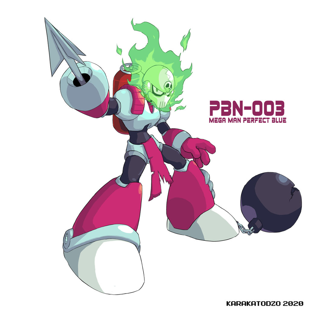 PBN:003 (Mega Man Perfect Blue) by KarakatoDzo on DeviantArt