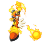 Blaze Man (Commission)