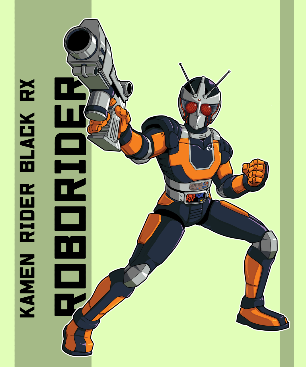 Kamen Rider Black RX (Roborider form) by KarakatoDzo on DeviantArt
