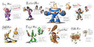 Mega Man RD Robot Master Concept