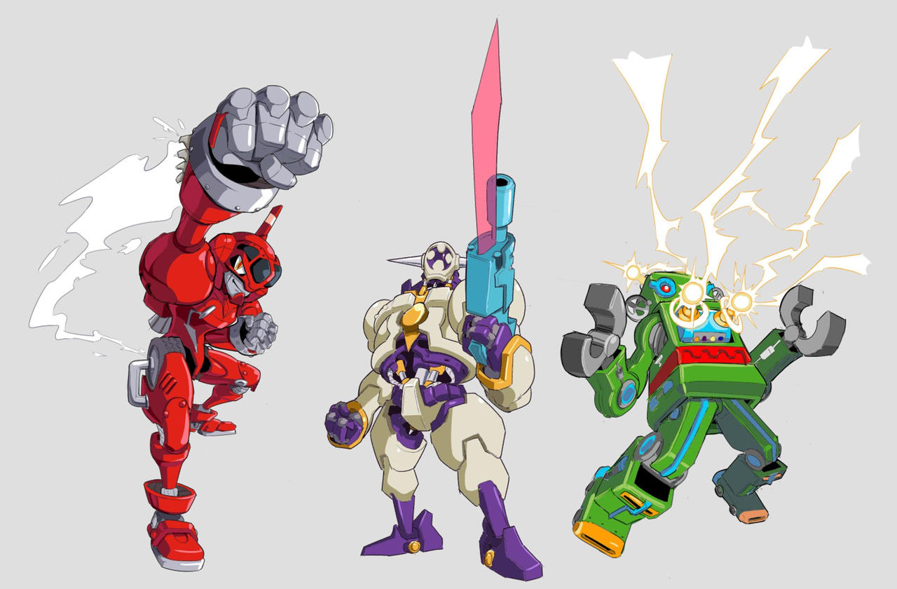 Capcom Robot Characters Capcom Super Fighting Robots by KarakatoDzo on DeviantArt