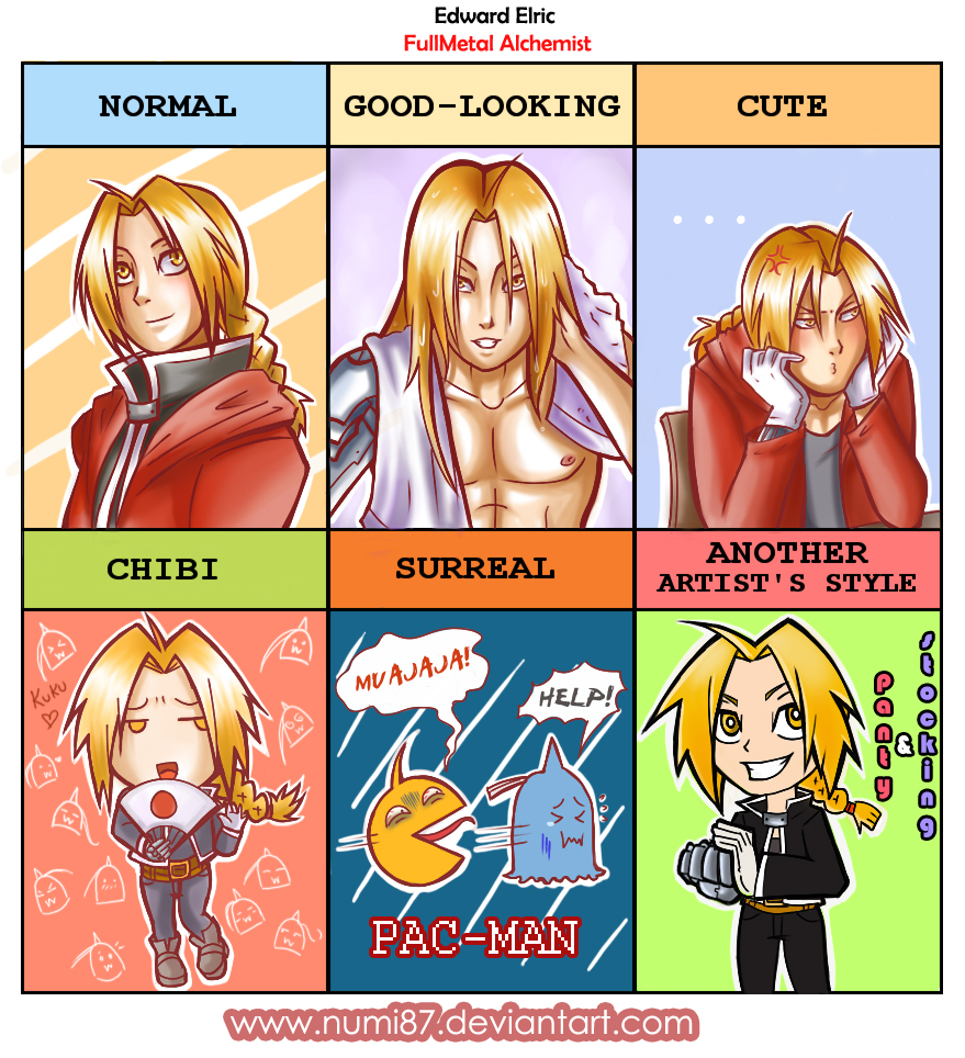 Ảnh chế Edward Elric troll cực mạnh hài hước bá đạo 10 Style Meme- Edward Elric-FMA by NumiCardinal on DeviantArt