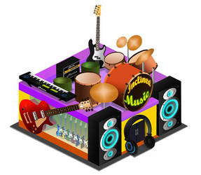 Music Shop..Professional Work for GamesRnD