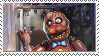 Chocolate Bonnie Fan Stamp