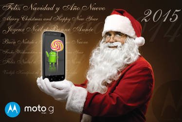 Moto G 1st Gen - Santa Gift Android Lollipop 5