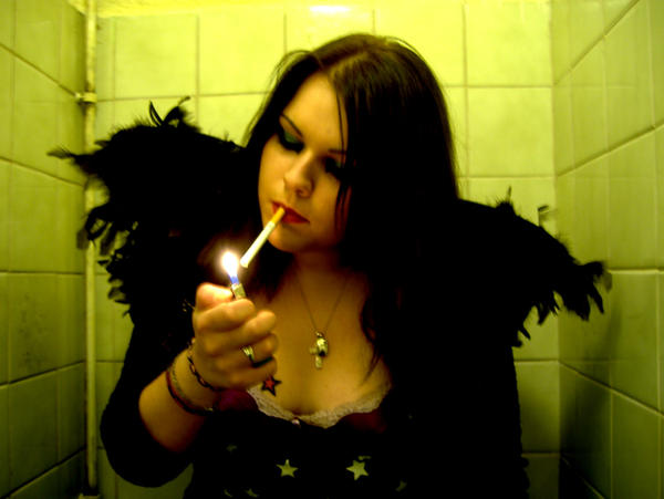 Smoking Angel.
