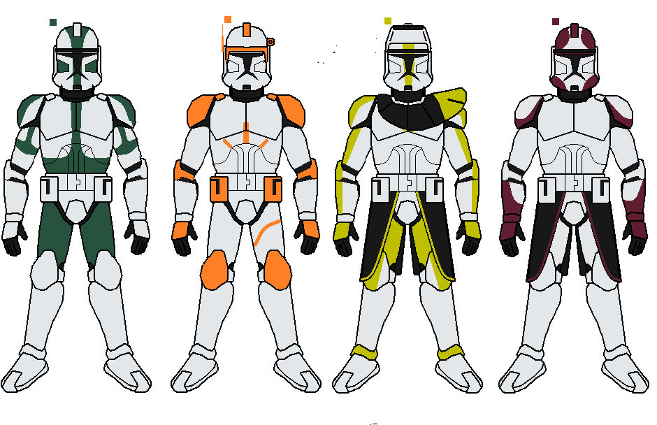 Clone commanders part 1 by Sonny007 on DeviantArt
