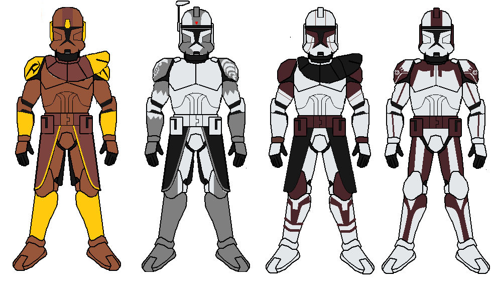 Clone commanders part 2 by Sonny007 on DeviantArt