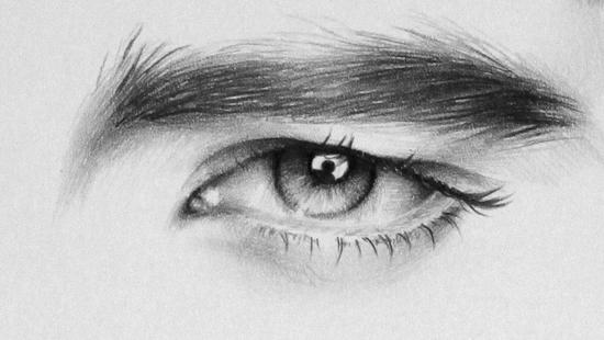 Robert Pattinson Eye Detail