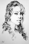 Mariah Carey Minimal Portrait