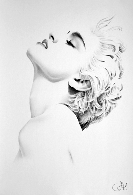 Madonna Minimal Portrait