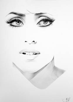 Gaga Minimal Portrait