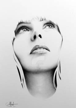 Joni Mitchell Minimal Portrait