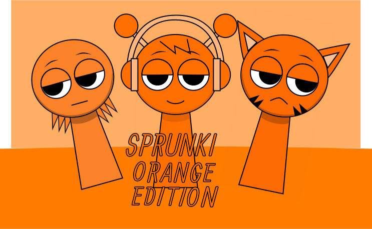 Sprunki Orange Edition is Out by polacojoao04 on DeviantArt