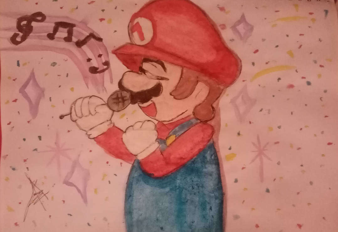 Mario Singing Opera Mario Singing by HATSUNEIORI on DeviantArt