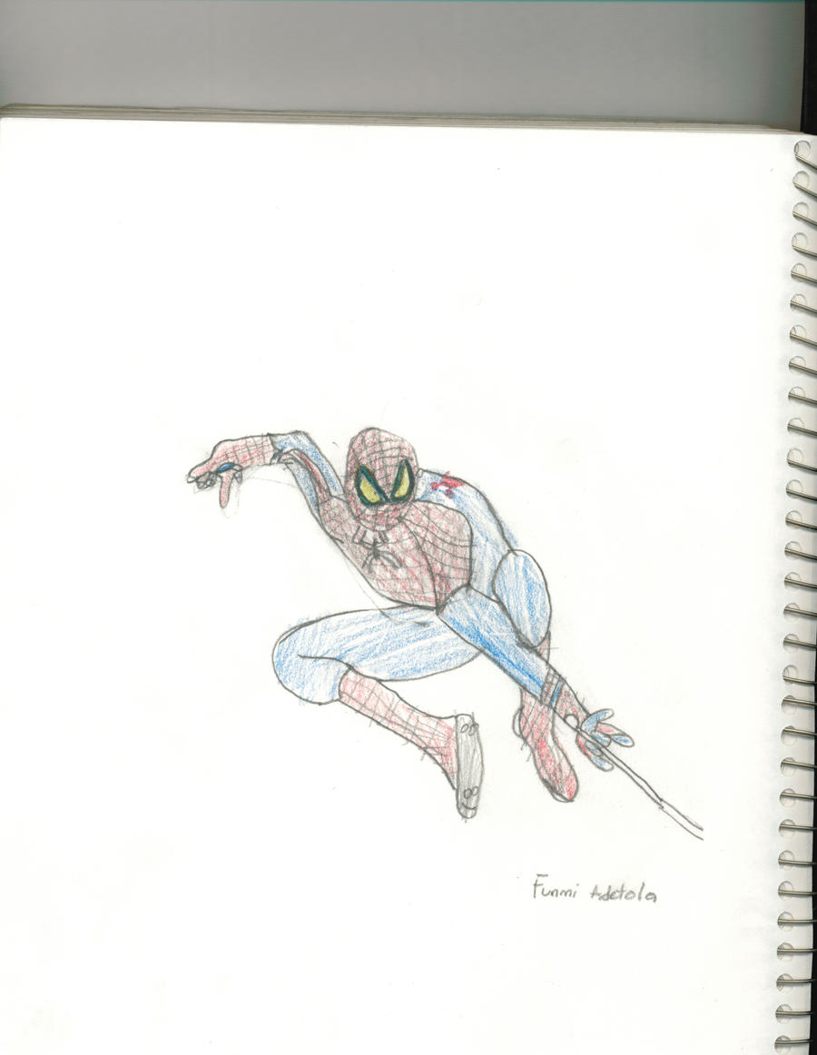 The Amazing Spider-Man sketch#1 by funmiproductions on DeviantArt
