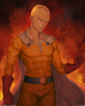 One-punch man - Saitama - Fanart