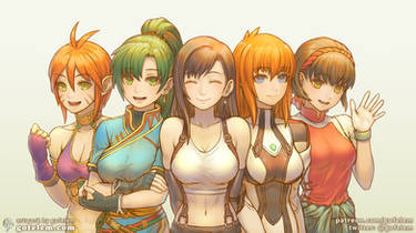 JRPG Classic Heroines