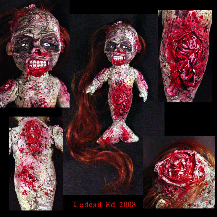 Rot Tot Rotting Mermaid zombie